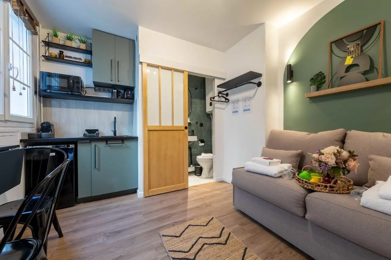 Peaceful Studio - 2P - Faubourg-Montmartre Paris Apartment